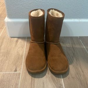 Bearpaw cozy brown winter boots women’s size 9